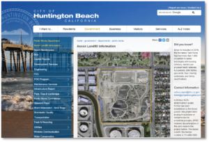 city of huntington beach ascon web page